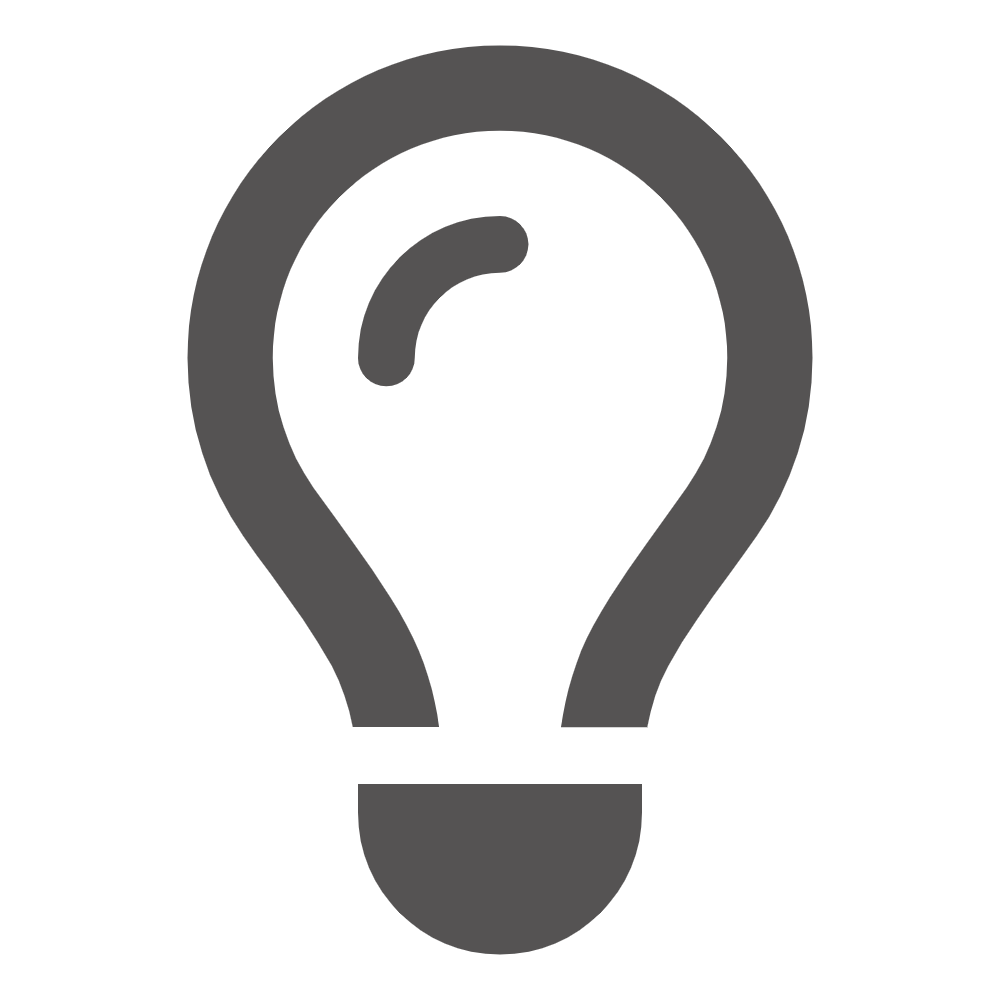 lightbulb icon